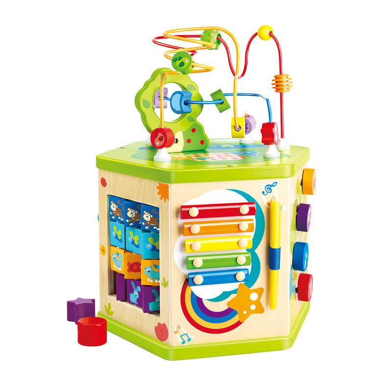 山姆Hape六角游戏盒串珠益智启蒙早教玩具礼物正品会员超市代购