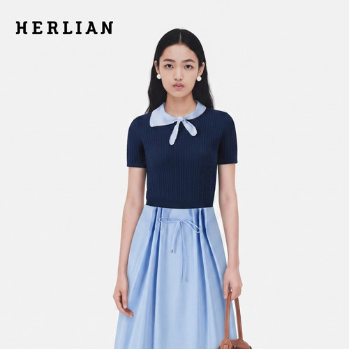 HERLIAN2025夏季新品女士针织衫
