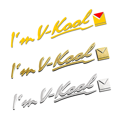 威固标志车窗英文立体金属