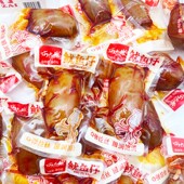 巧大娘鱿鱼仔即食海鲜零食小吃带籽墨鱼仔香辣麻辣休闲食品