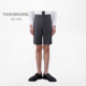 6期免息 经典 THOM BROWNE 男士 羊毛斜纹短裤 休闲裤