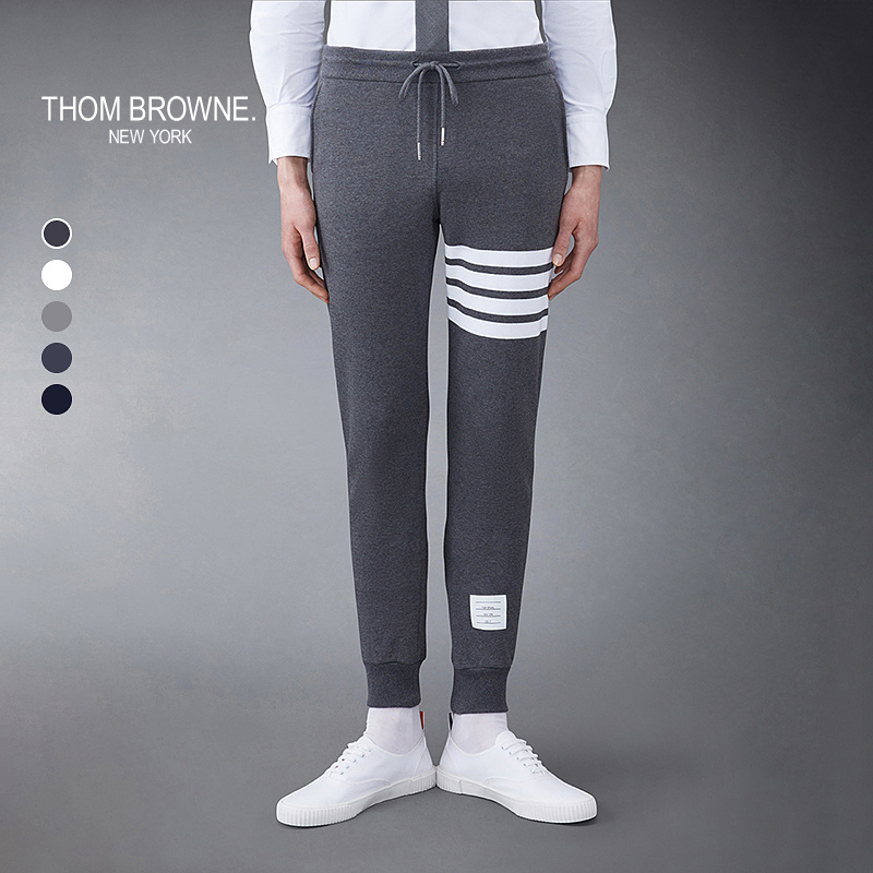 发货ThomBrowne裤子条纹