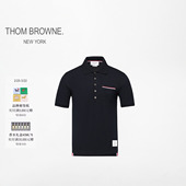 珠地纽扣短袖 BROWNE男士 THOM POLO衫 3期免息