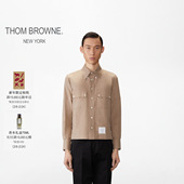 2025秋冬男士 贴袋休闲衬衫 THOM BROWNE 6期免息 秋冬新品