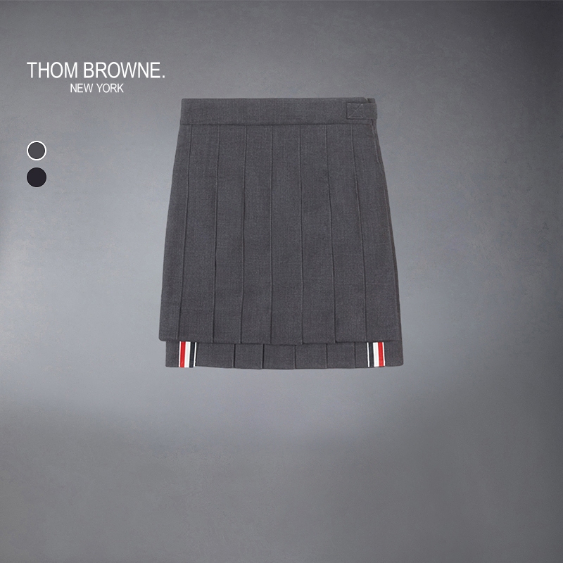 经典百褶裙ThomBrowne