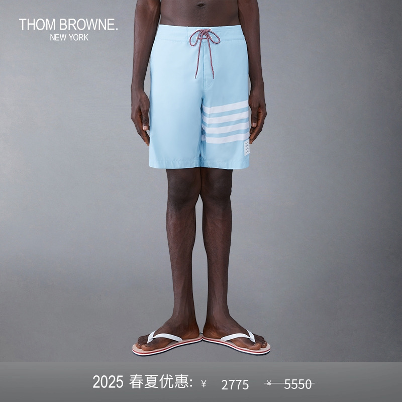 [即将下市]THOM BROWNE 男士四条纹拉绳短裤