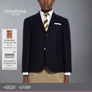 秋冬优惠 经典 THOM 男士 商务羊毛单开衩西服 BROWNE