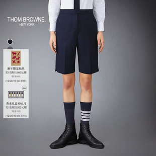 女士针织羊毛百慕大短裤 BROWNE THOM 休闲裤 6期免息