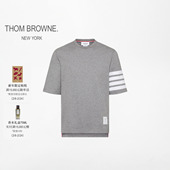 THOM T恤 四条纹短袖 BROWNE 男女同款