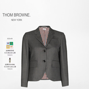 S斜纹羊毛西服外套 女士SUPER120 THOM BROWNE