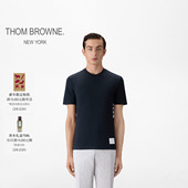 BROWNE 男士 经典 THOM 四条纹棉质短袖 T恤