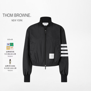 早春新品 女士拉链短款 THOM 2026新品 运动外套 BROWNE