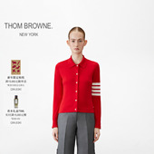女士轻薄棉质四条纹针织衫 BROWNE 6期免息 THOM