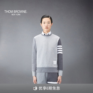 BROWNE THOM 女士四条纹针织圆领套头卫衣 6期免息