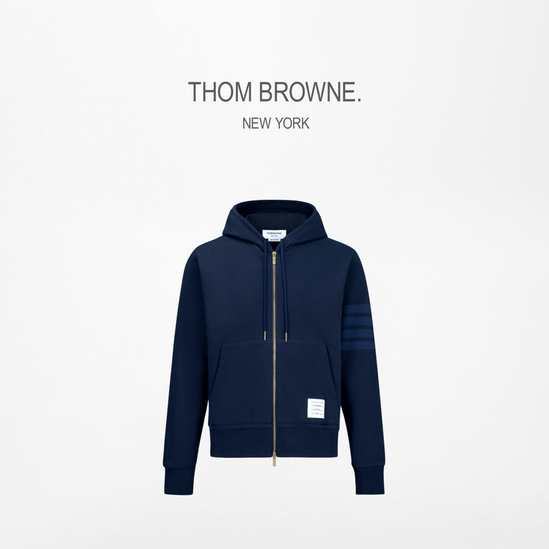 thombrowne男士2021秋冬连帽