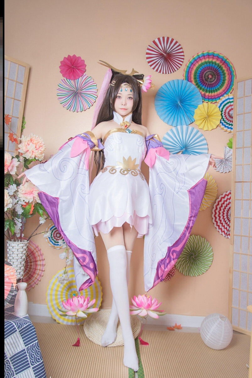 荣耀王者cosplay貂蝉cos服貂蝉猫影幻舞金色仲夏夜夜之梦圣诞恋歌