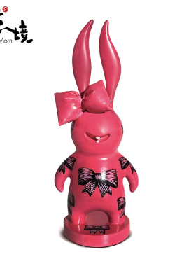 默境 赵萧蒙Koorabbee酷迷兔优雅甜心艺术摆件中号/小号限量10体