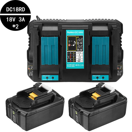 18V6A电池*2+DC18RD充电器适用于