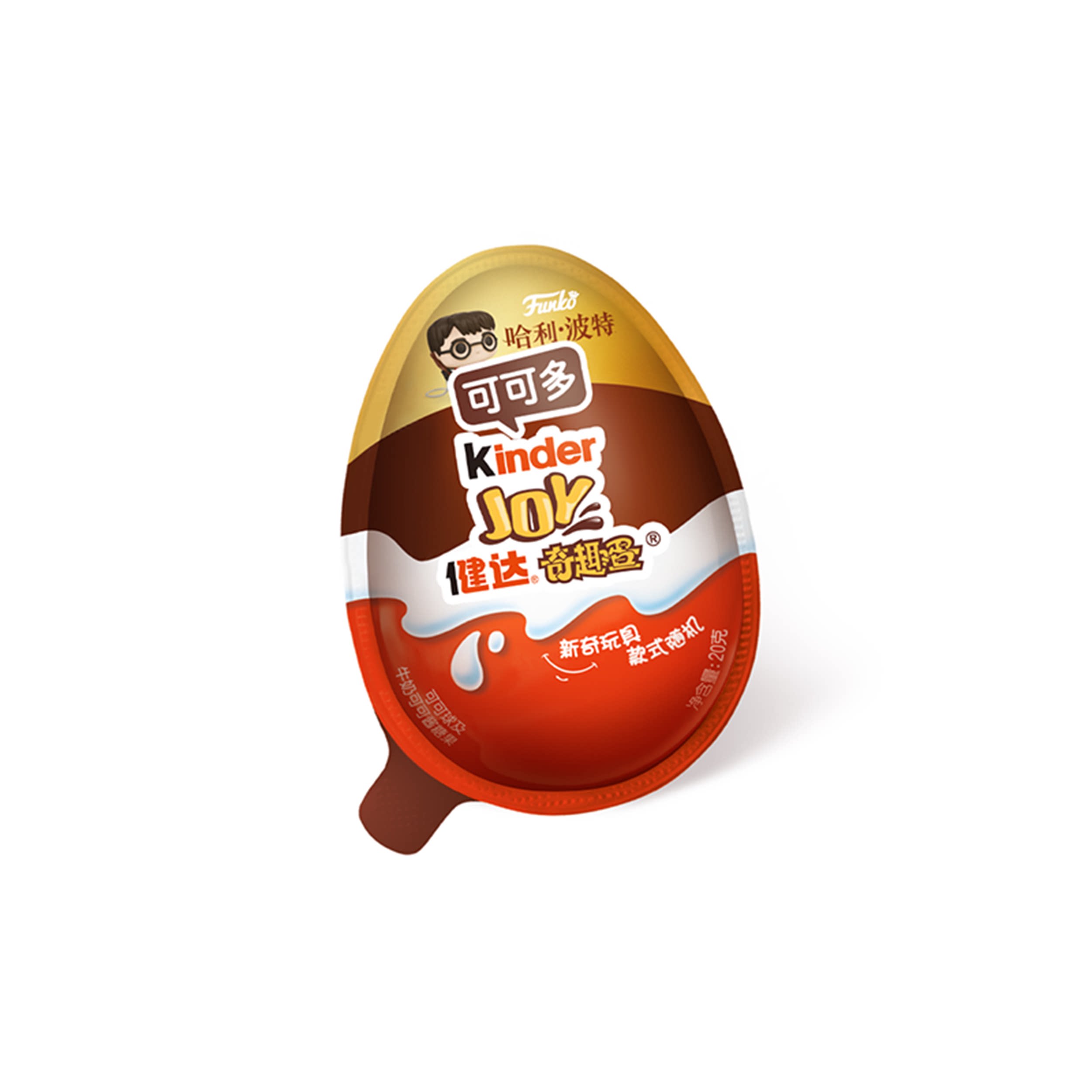 沃集鲜健达奇趣蛋可可多20g儿童巧克力玩具礼物零食沃尔玛代购