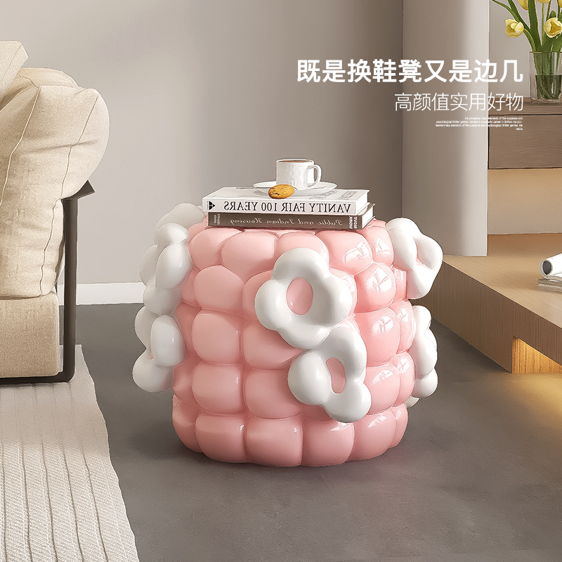 创意玉米换鞋凳又是小边几