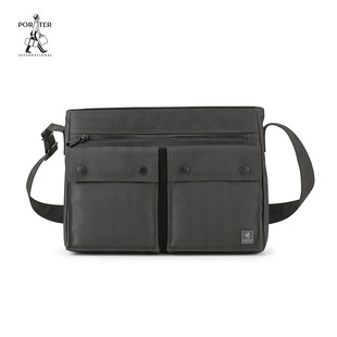 PORTER MELODY 暗纹方包手提包轻便商务出差公文包斜挎包电脑包