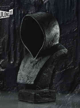 Yulong lab黄玉龙树脂雕塑签名版【伏尔泰】限量艺术摆件潮玩装饰