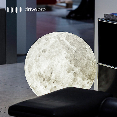 黄玉龙作者星球夜灯圆装饰品落地送礼暖色调吊灯创意星空月球手工