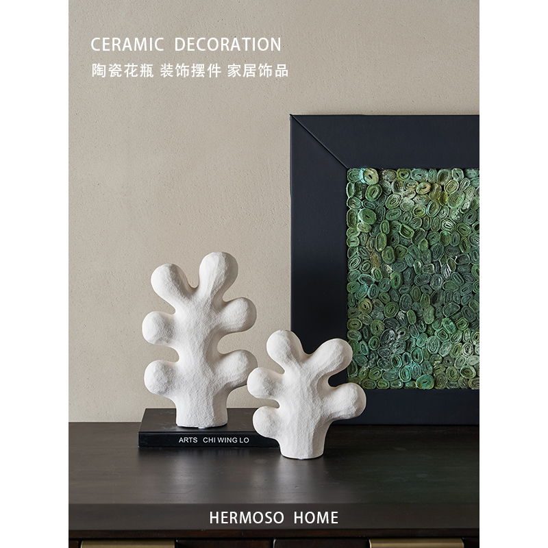 中古风格陶瓷艺术摆件客厅