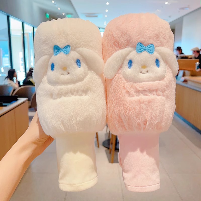 儿童可爱玉桂狗手套袖套一体