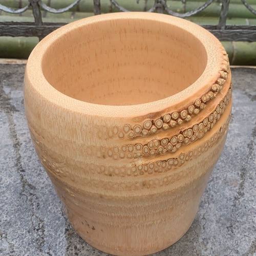 天然老竹根蒸饭桶竹甑子