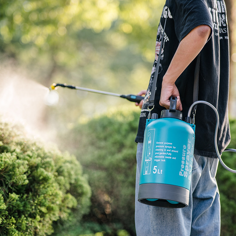 手提电动喷雾器防疫消毒农药喷壶浇花打药喷洒器农用小型喷水喷枪