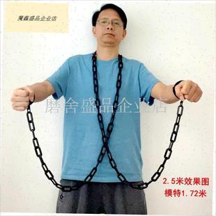 红灯记李玉和舞台演出道具塑料链D铐手链脚链细链条囚犯锁链铐镣.