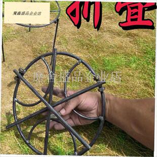 折叠三角架子柴火露营l围炉煮茶D烤火炉木炭家用农村烧烤户外烤.