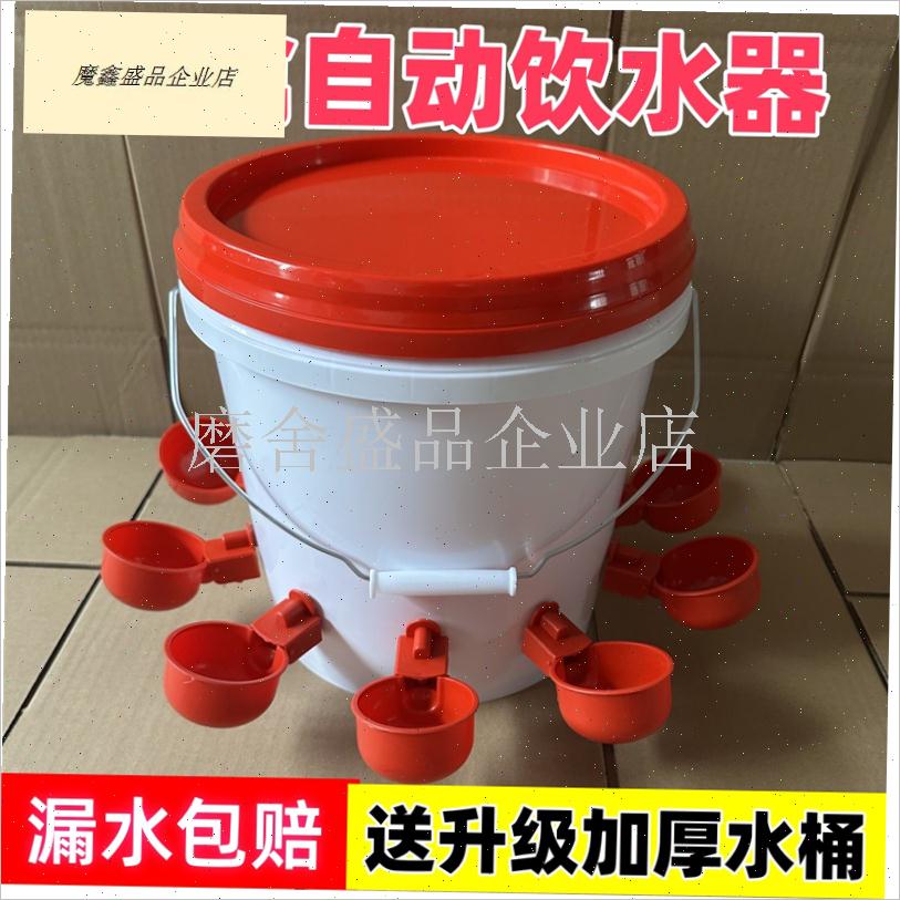 出远门喂 鸡神器小鸡喝水喂水器家F禽自动饮水器鸡鸭鹅用养鸡饮.