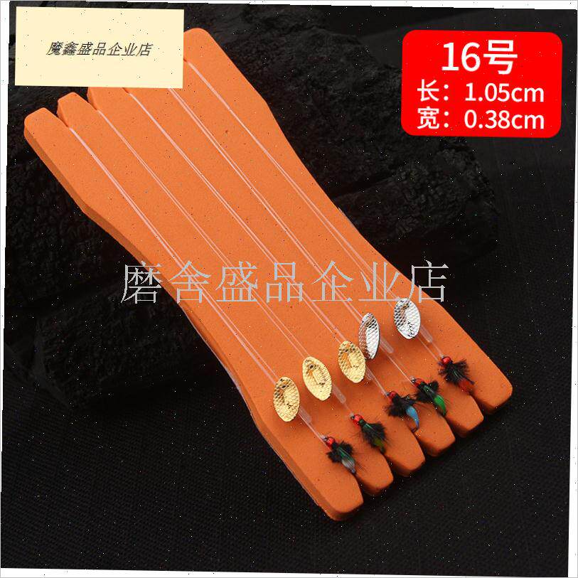 路亚假饵绑好瓜i子亮片助投器套装微物钓线组飞蝇钩白条马口翘嘴.