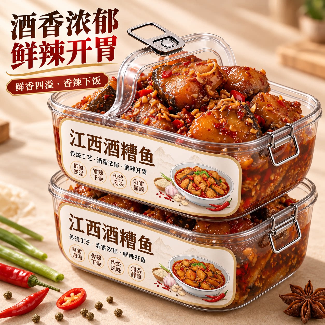 江西特产酒糟鱼农家制官方旗舰店