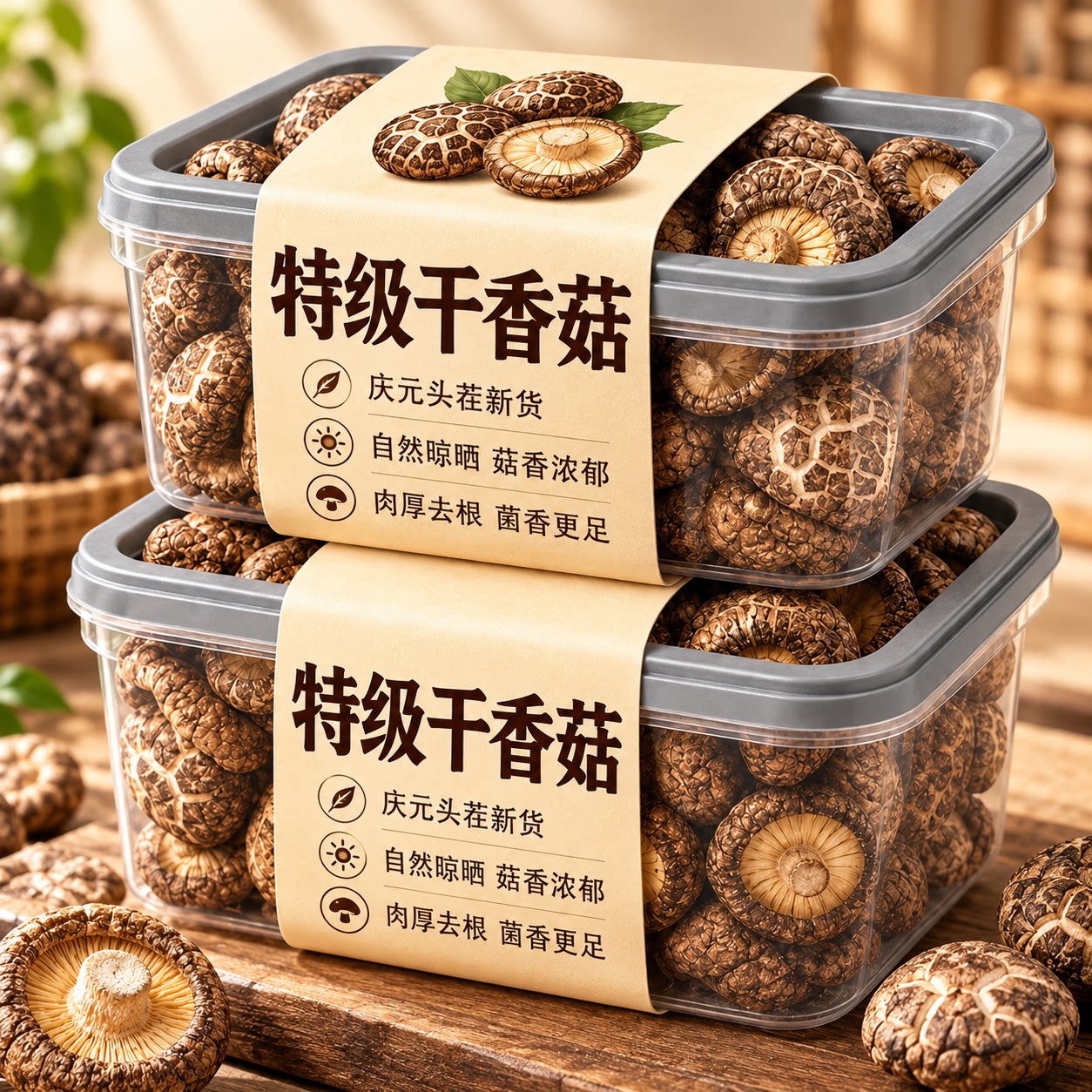 特级香菇干货天然肉厚饱满正宗