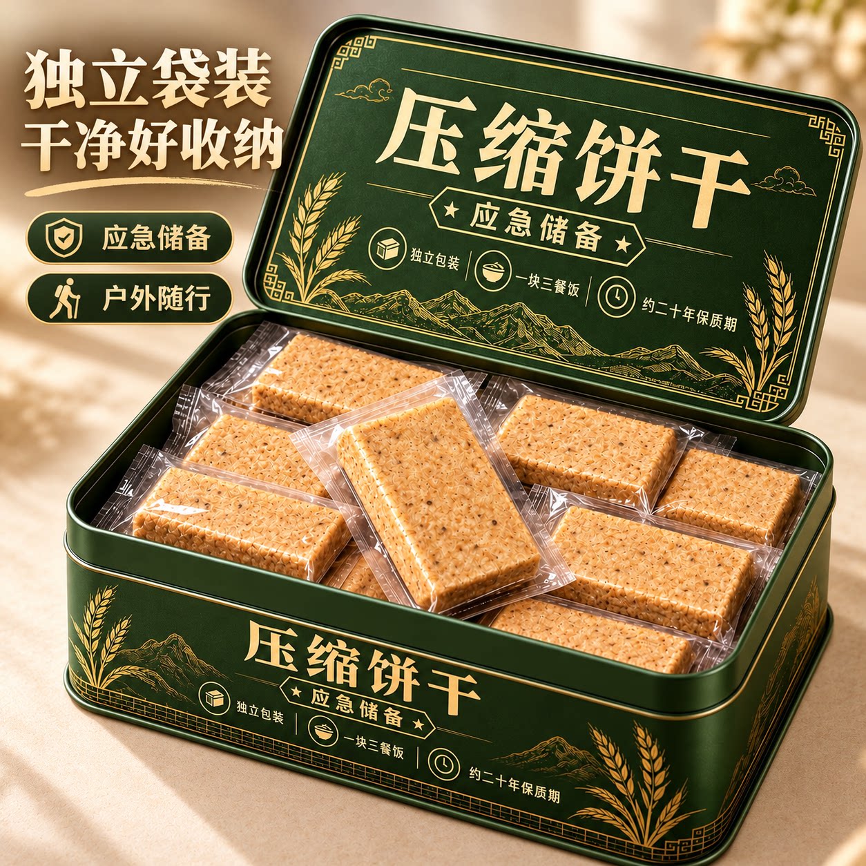 压缩饼干官方旗舰店独立包装干粮