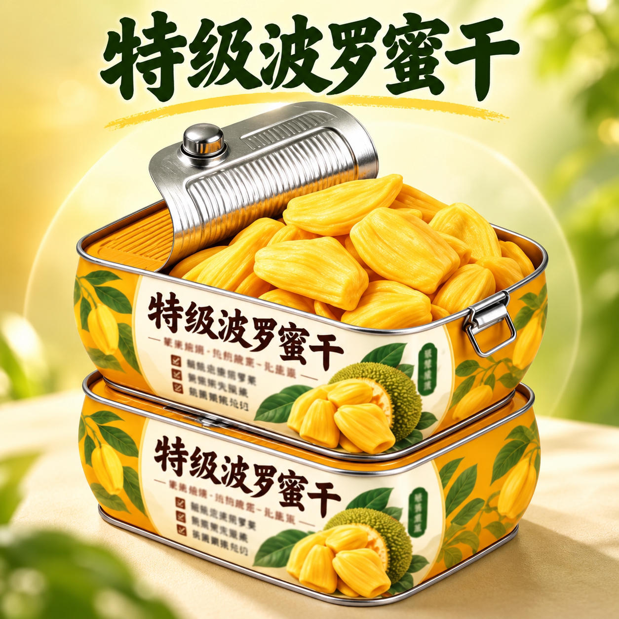 特级菠萝蜜干冻干水果干海南特产