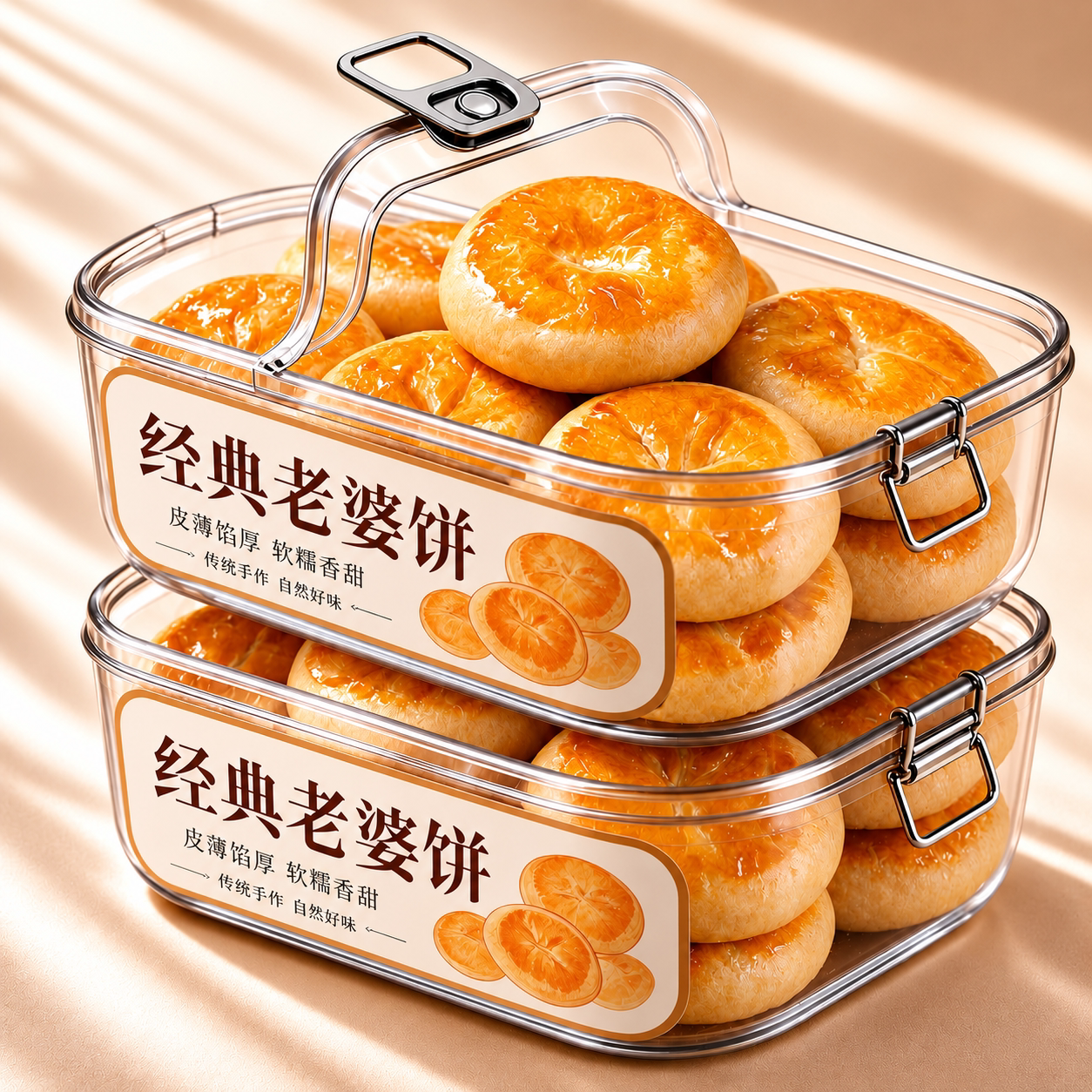 广东特产老婆饼零食小吃中式糕点