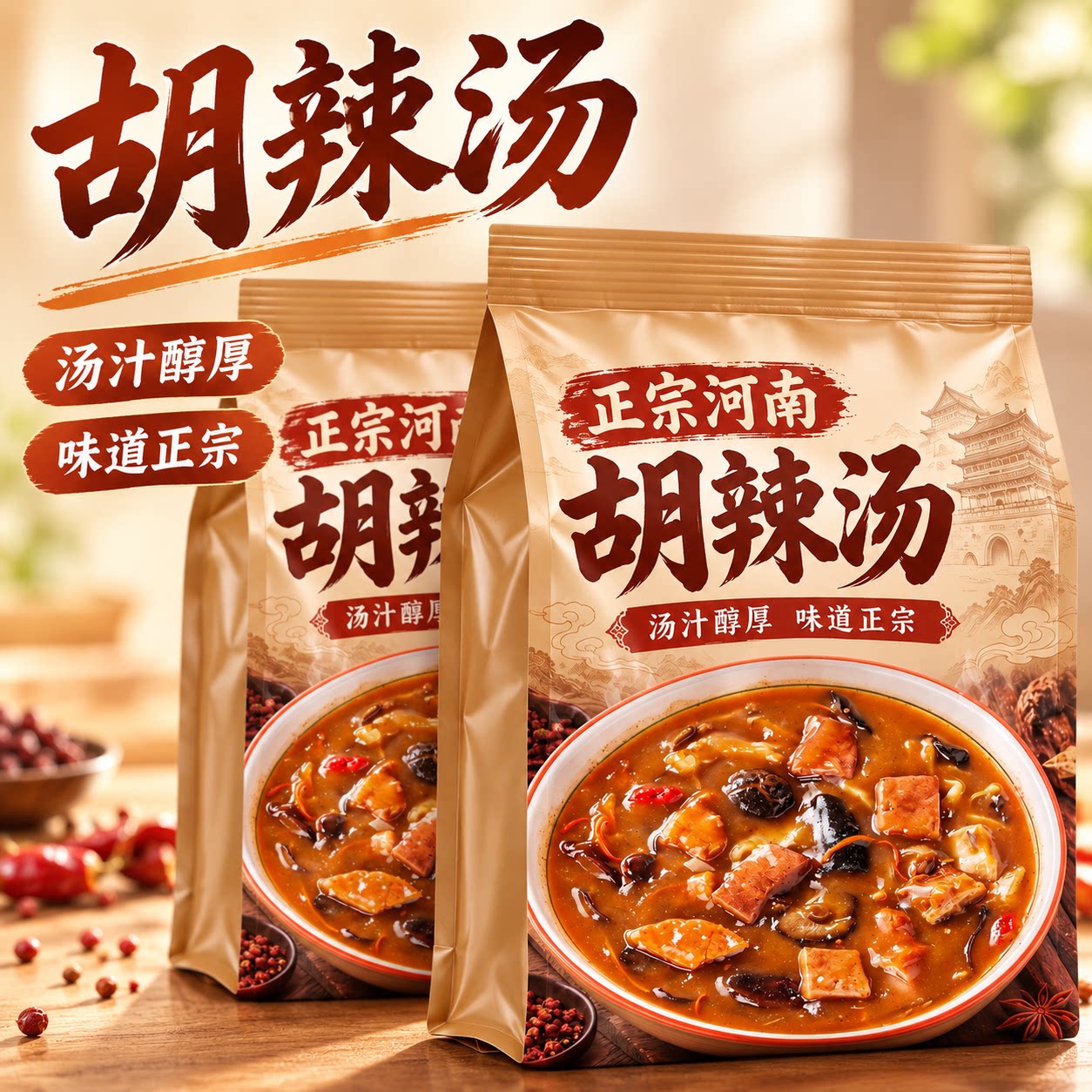 逍遥镇胡辣汤料理包官方旗舰店汤