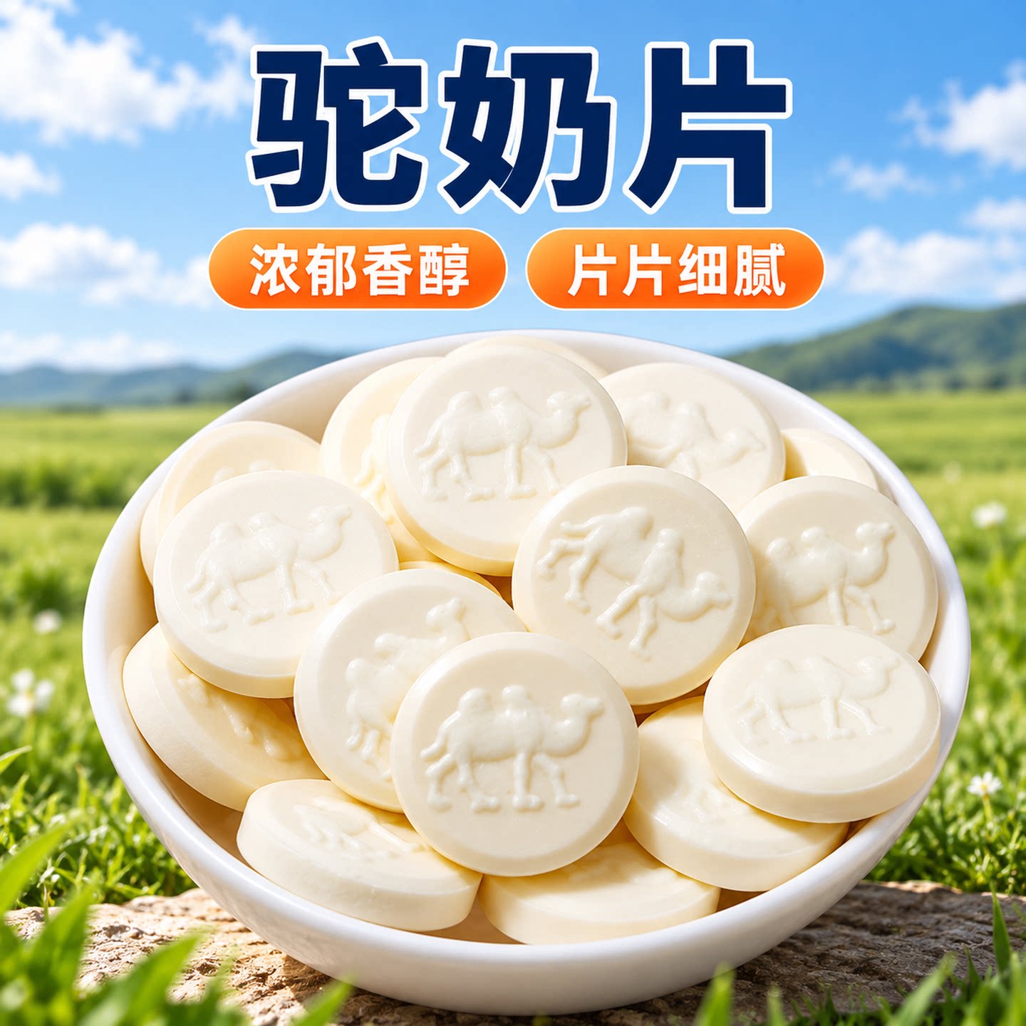 内蒙古特产驼奶片香醇细腻独立装