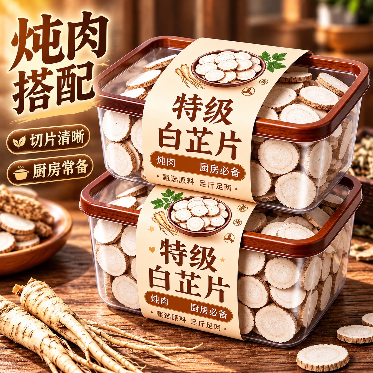 正宗白芷片官方旗舰店正品特级食