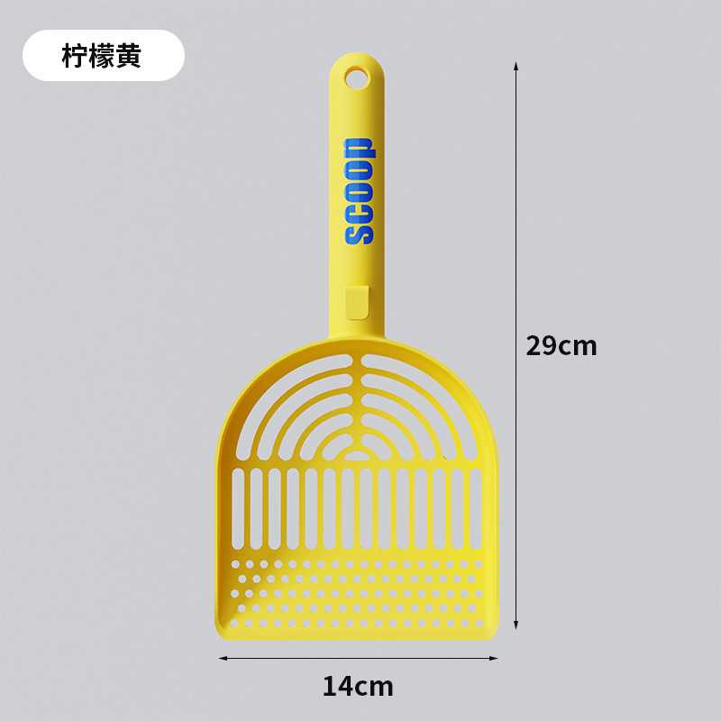 源头工厂直供不锈钢猫砂铲|细孔