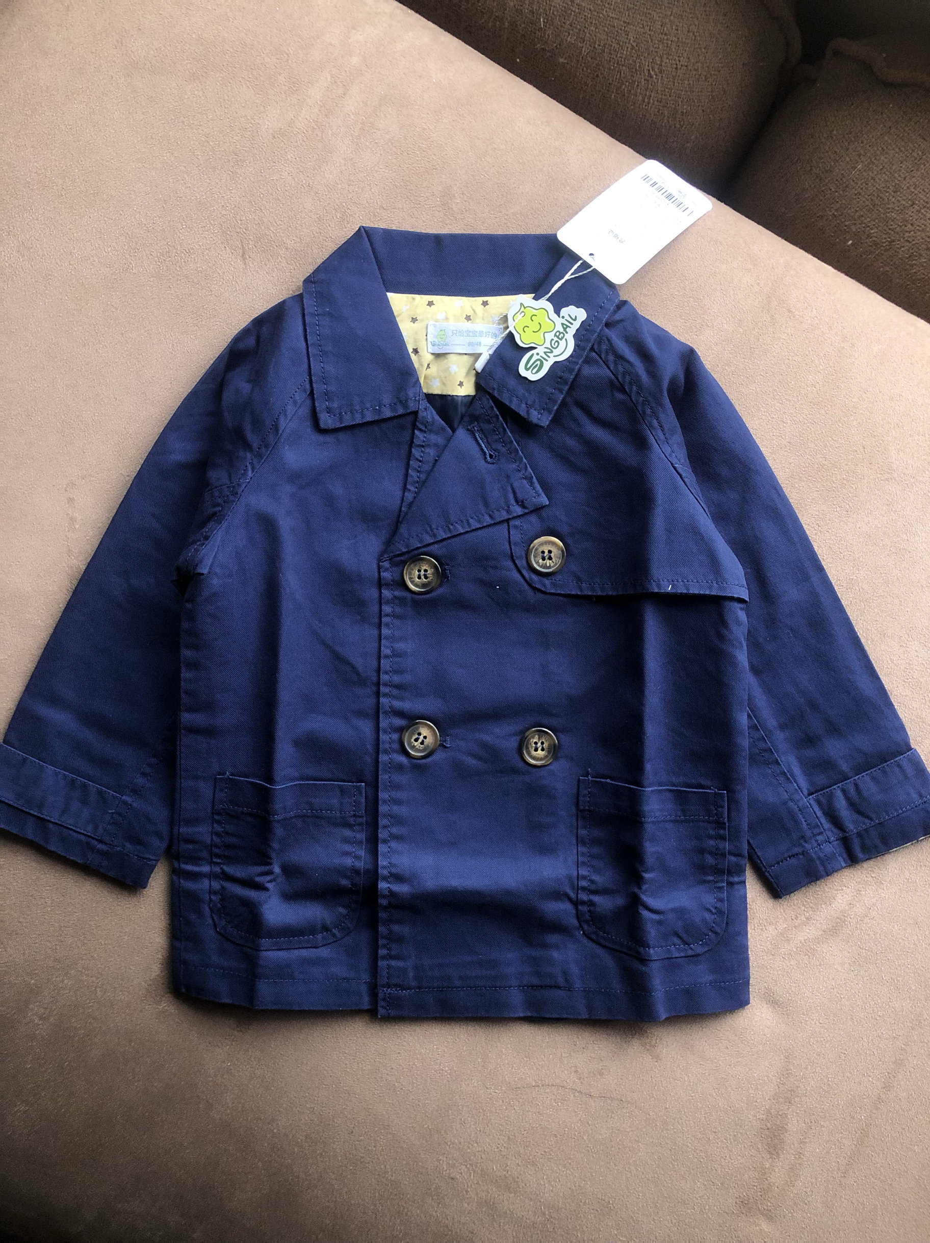 这价格还要啥自行车 宝宝西服外普通外套