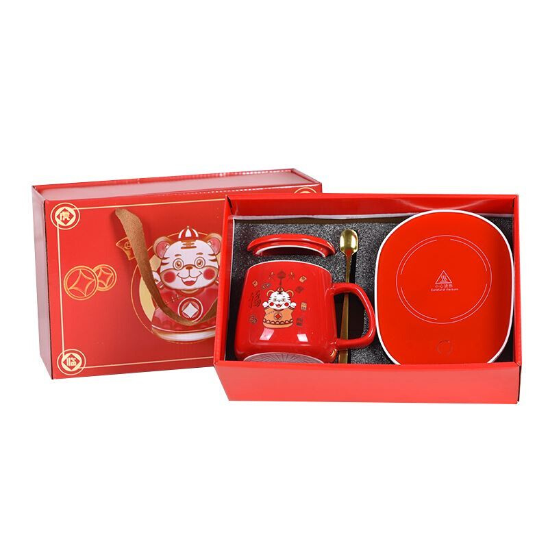 极速GuoHchao gjift tiger pattern Cup CZhinese New Year gift