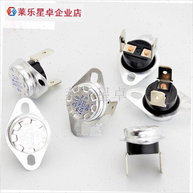 浴霸配件大全f温控器温度控制开关保护器KSD301常闭型8595 110 1.