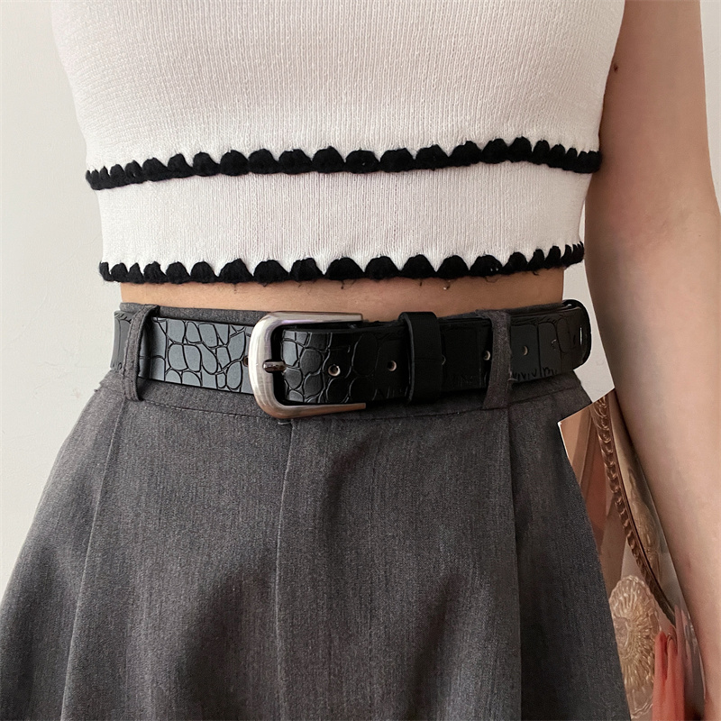 真皮皮带女2025新款夏季百搭装饰腰带女士ins风高级感潮流裤带男