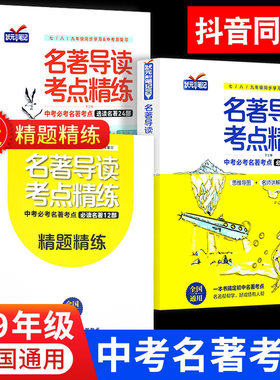 名著导读考点精练初中七八九年