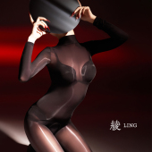 绫 「琉光™」15D猫女情趣全包诱惑紧身包裹性感开档丝袜连体衣女